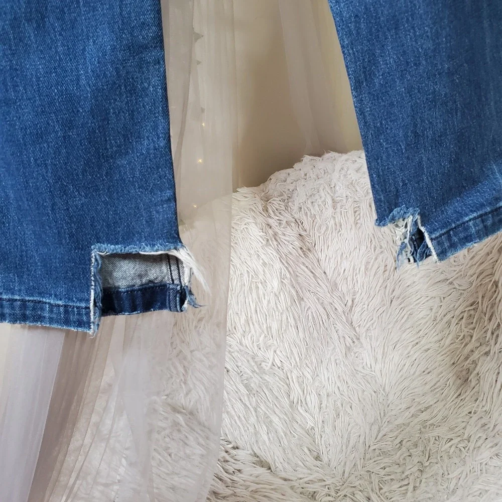 Frame Heritage Denim Le Sylvie Straight Jeans 27X28 Size 24‎ Capsule Elevated